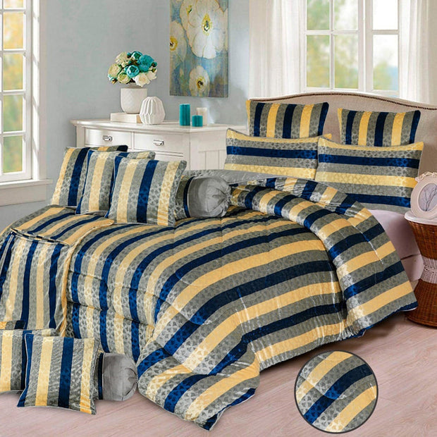 Mardian Plus Velvet Bridal Quilt Set - 14pcs - MPB01