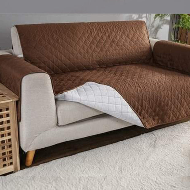 Quilted Sofa Coat - Maroon