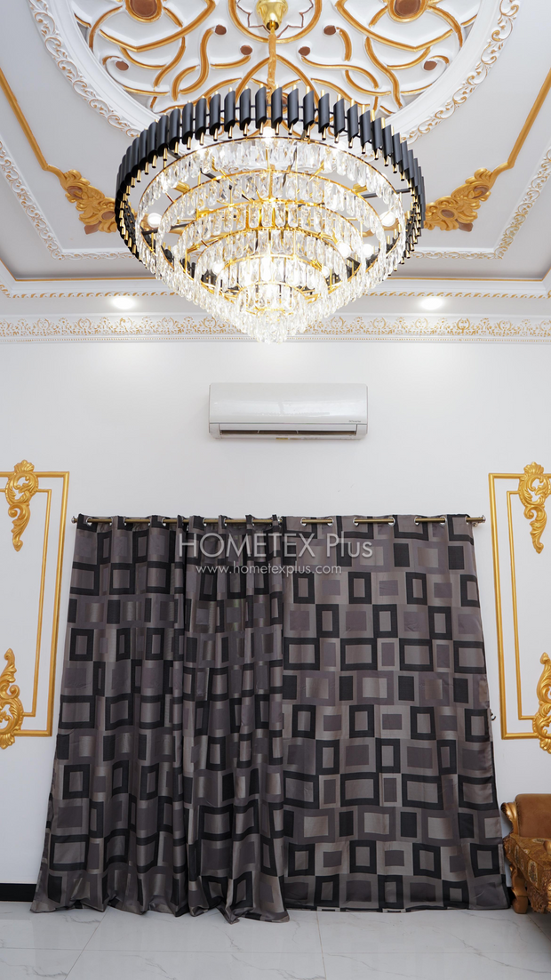 CROWN EXPORT QUALITY FANCY CURTAIN - CEQ05