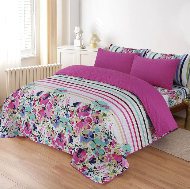 Alinta Luxury Bed Spread Set - 6pcs - ALB04
