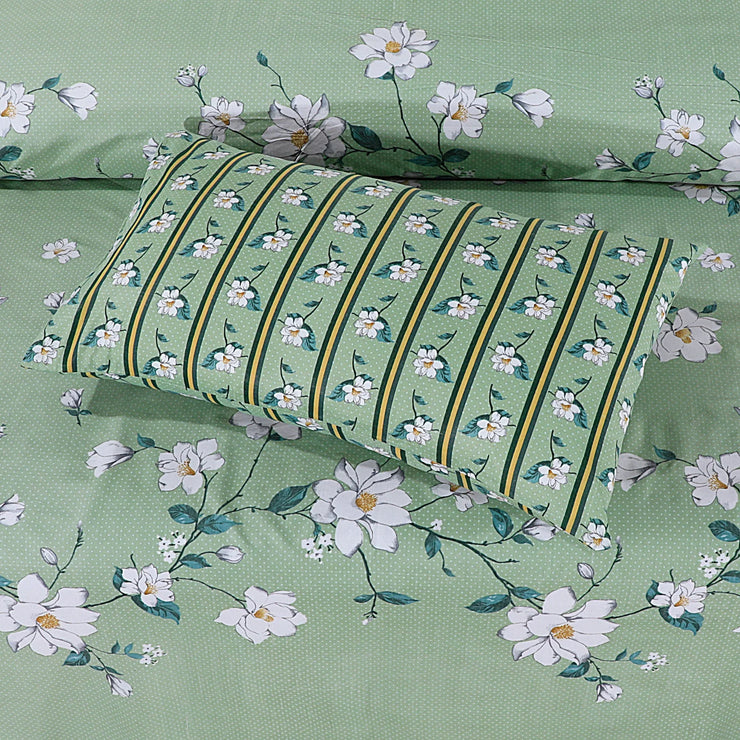 Alteza Cotton Bed Sheet - King - 3pcs - ABS661