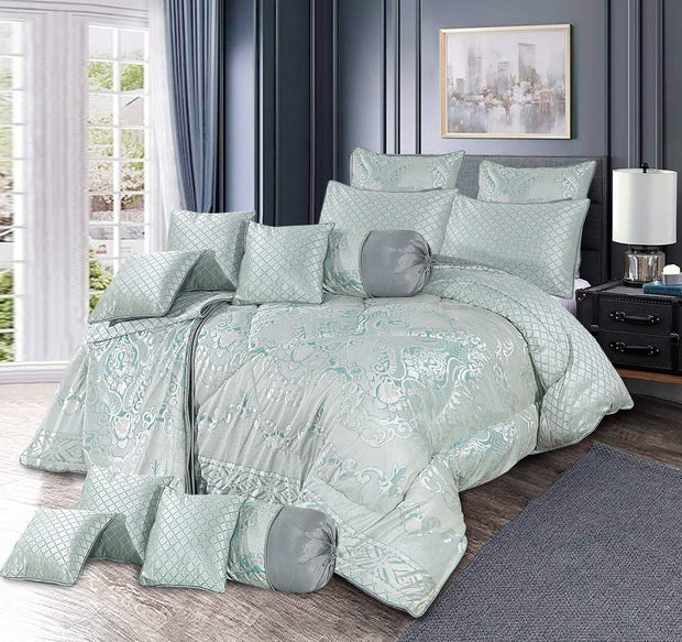 Marry Silver Plus Palachi Bridal Quilt Set - 14pcs - MSP29