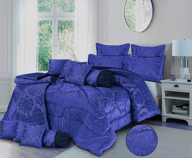 Marry Silver Plus Palachi Bridal Quilt Set - 14pcs - MSP30