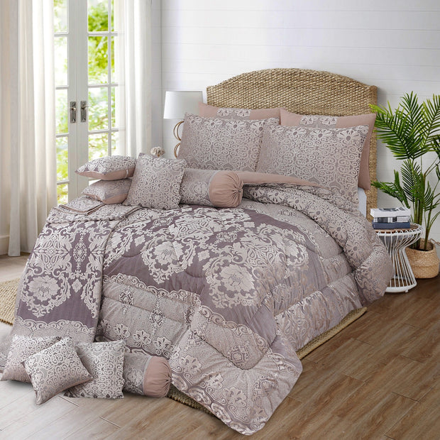 Marry Silver Plus Palachi Bridal Quilt Set - 14pcs - MSP43