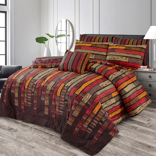 Cotton Comforter Set - 7pcs - HTP1095