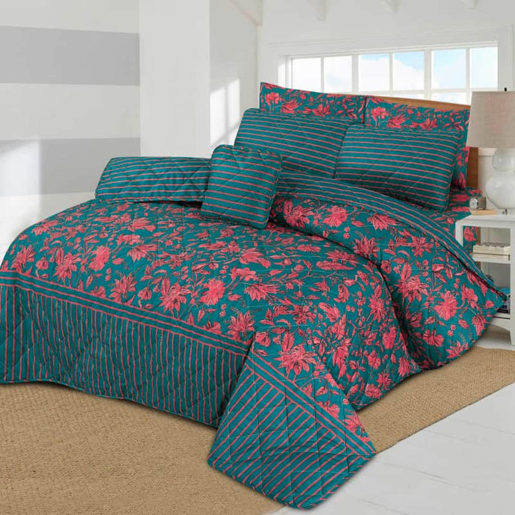Cotton Comforter Set - 7pcs - HTP2072