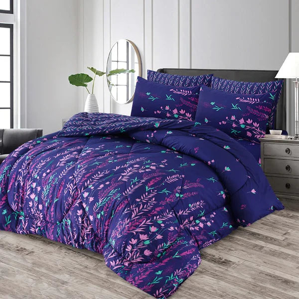 Cotton Comforter Set - 7pcs - HTP3080