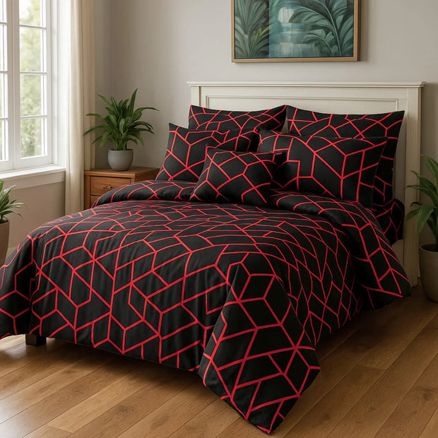 Cotton Comforter Set - 7pcs - HTP3093