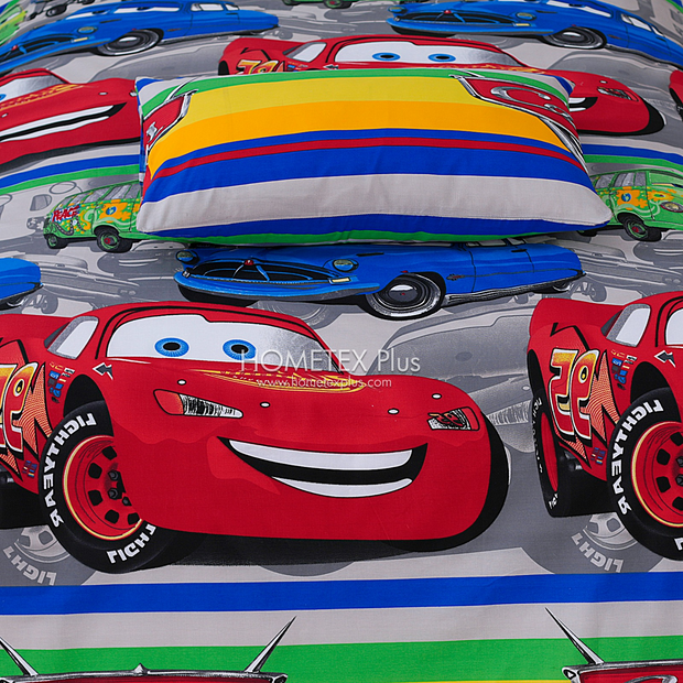 Divine Pure Cotton Kids Bed Sheet - Cars95 - Single - DSB117