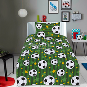 Divine Pure Cotton Kids Bed Sheet - Fifa - Single - DSB118G