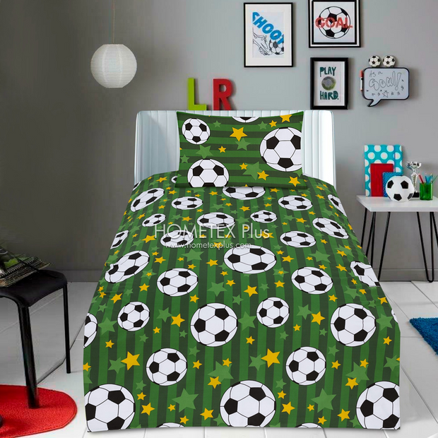 Divine Pure Cotton Kids Bed Sheet - Fifa - Single - DSB118G