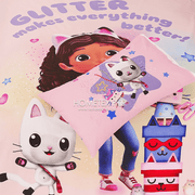 Divine Pure Cotton Kids Bed Sheet - Gabby dollhouse- Single - DSB132