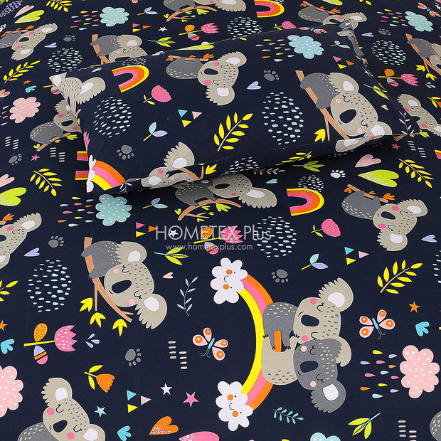 Divine Pure Cotton Kids Bed Sheet - Koalabear- Single - DSB126
