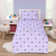Divine Pure Cotton Kids Bed Sheet - Kuromi- Single - DSB129