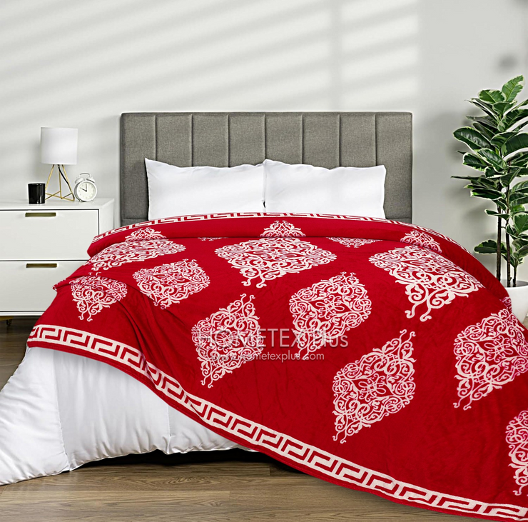 Exclusive Fleece Printed Blanket - King - EPB03