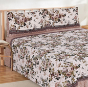 Divine Pure Cotton Bed Sheet - King - 3pcs - DBS311