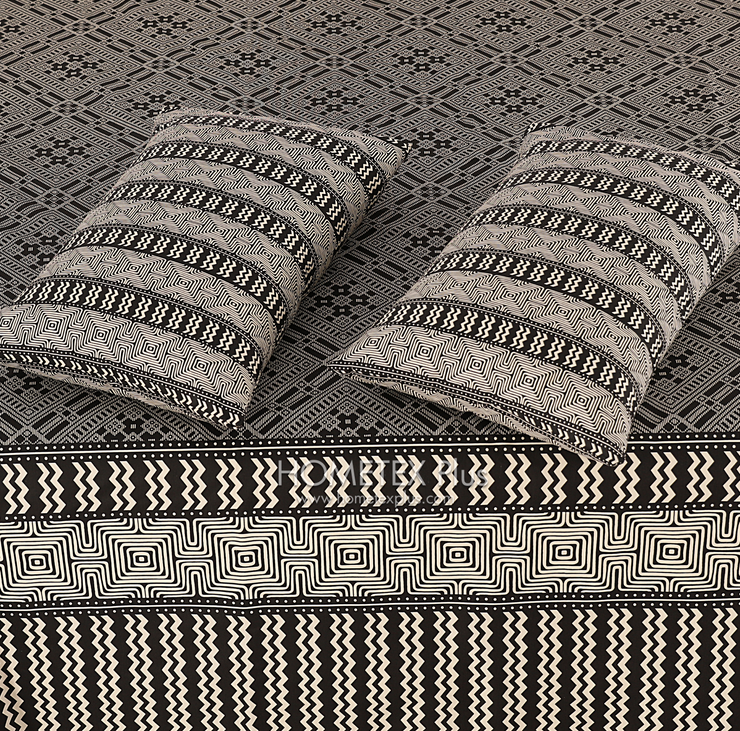 Divine Pure Cotton Bed Sheet - King - 3pcs - DBS316