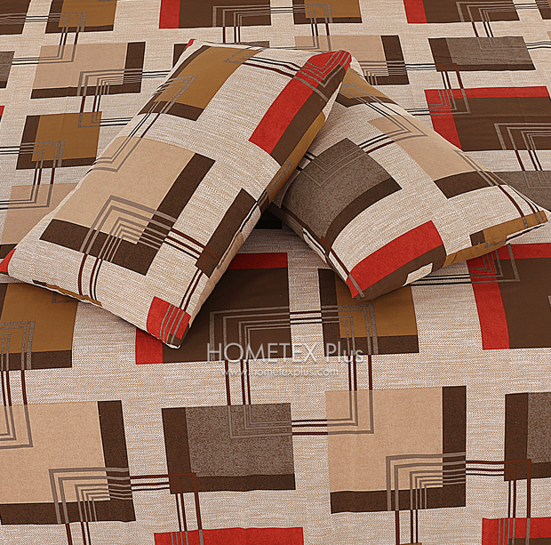 Divine Pure Cotton Bed Sheet - King - 3pcs - DBS321