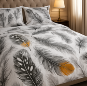 Divine Pure Cotton Bed Sheet - King - 3pcs - DBS346