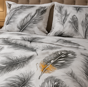 Divine Pure Cotton Bed Sheet - King - 3pcs - DBS346