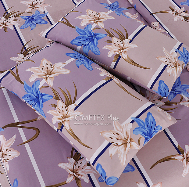 Divine Pure Cotton Bed Sheet - King - 3pcs - DBS347