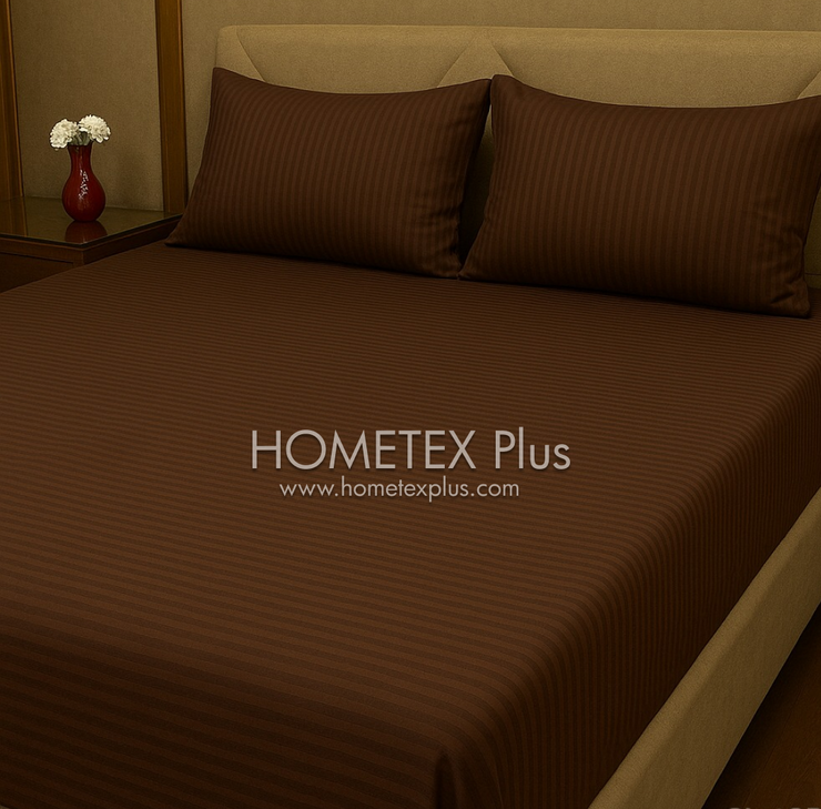 Divine Pure Cotton Bed Sheet - King - 3pcs - DBS355