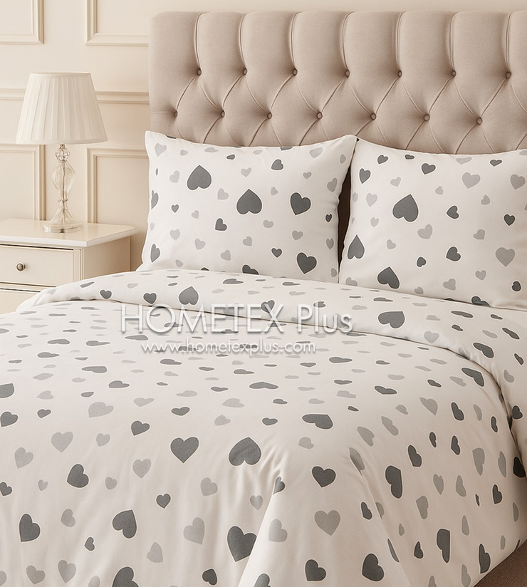 Divine Pure Cotton Bed Sheet - King - 3pcs - DBS358