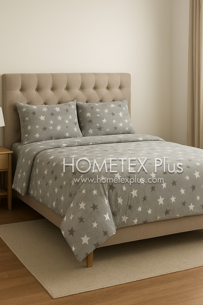 Divine Pure Cotton Bed Sheet - King - 3pcs - DBS359