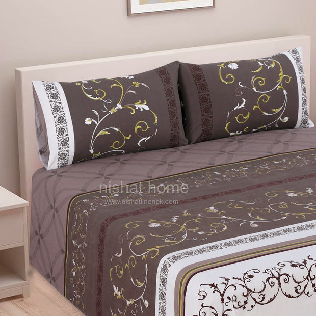 Divine Pure Cotton  Bed Sheet -  - Single - DSB196