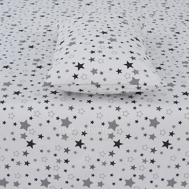 Divine Pure Cotton Bed Sheet - King - 3pcs - DBS243