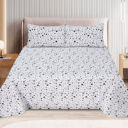 Divine Pure Cotton Bed Sheet - King - 3pcs - DBS243