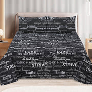 Divine Pure Cotton Bed Sheet - King - 3pcs - DBS251
