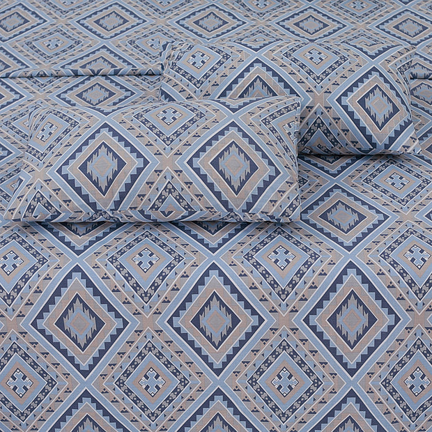 Divine Pure Cotton Bed Sheet - King - 3pcs - DBS260