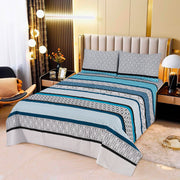 Divine Pure Cotton Bed Sheet - King - 3pcs - DBS263