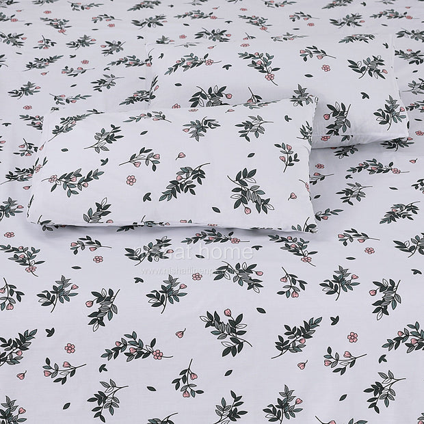 Divine Pure Cotton Bed Sheet - King - 3pcs - DBS274