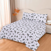 Divine Pure Cotton Bed Sheet - King - 3pcs - DBS274