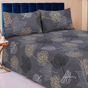 Divine Pure Cotton Bed Sheet - King - 3pcs - DBS280
