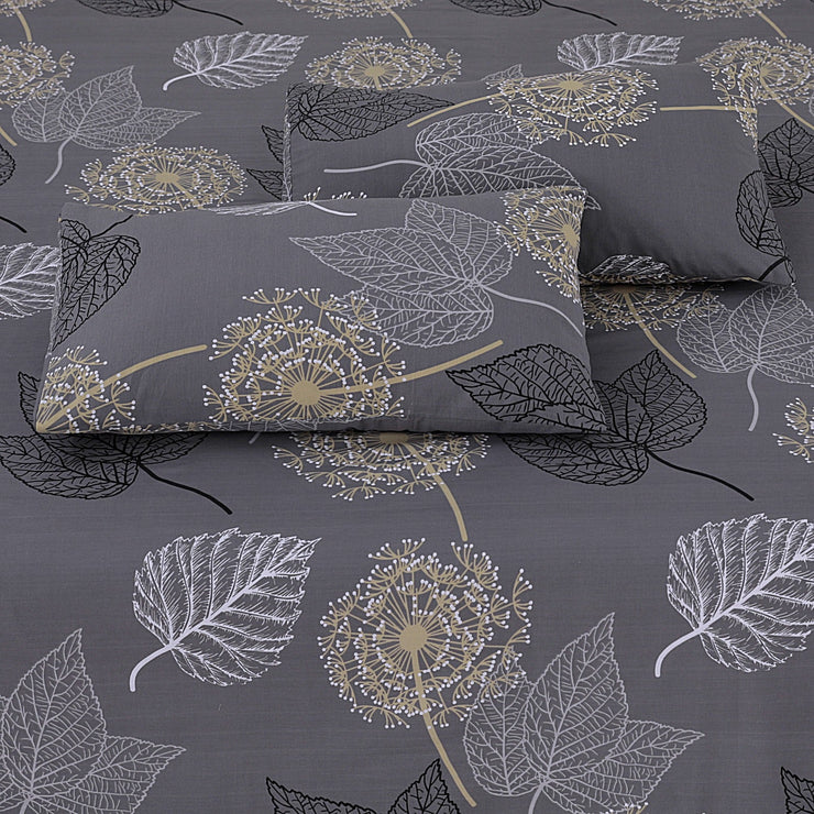 Divine Pure Cotton Bed Sheet - King - 3pcs - DBS280