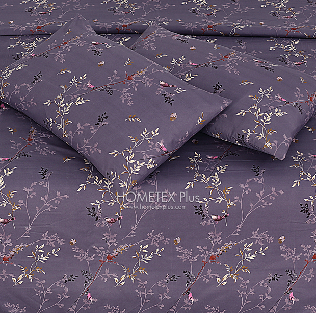 Royal Pure Cotton Printed Fitted Bed Sheet - King - 3pcs - RPF13