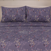 Royal Pure Cotton Printed Fitted Bed Sheet - King - 3pcs - RPF13