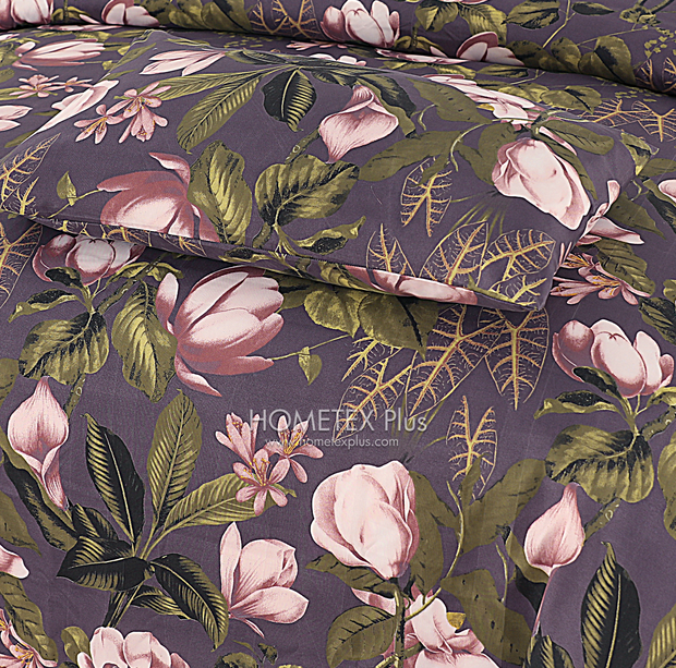 Royal Pure Cotton Printed Fitted Bed Sheet - King - 3pcs - RPF14