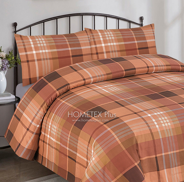 Royal Pure Cotton Printed Fitted Bed Sheet - King - 3pcs - RPF15