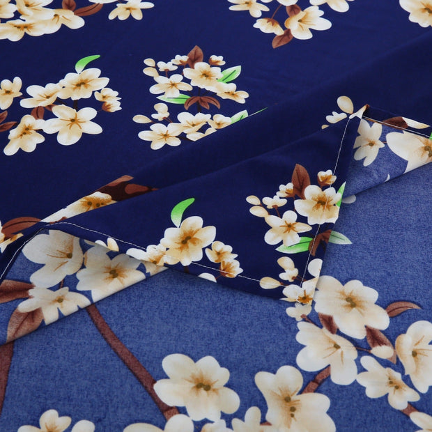 Royal Pure Cotton Printed Bed Sheet - King - 3pcs - RPB11
