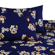 Royal Pure Cotton Printed Bed Sheet - King - 3pcs - RPB11