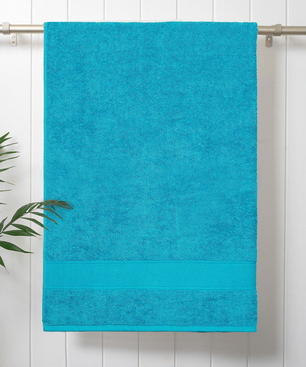 Export Quality Pure Cotton Bath Towel - Tropical - ET15
