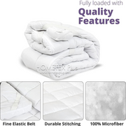 Luxury Mattress Topper - White - LMT01