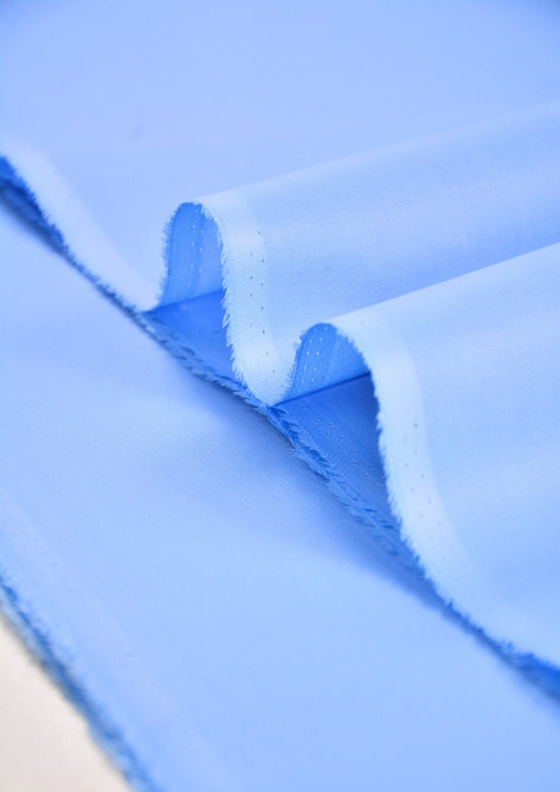 Men Premium Hard Cotton - Unstitched - Sky Blue - MHC03