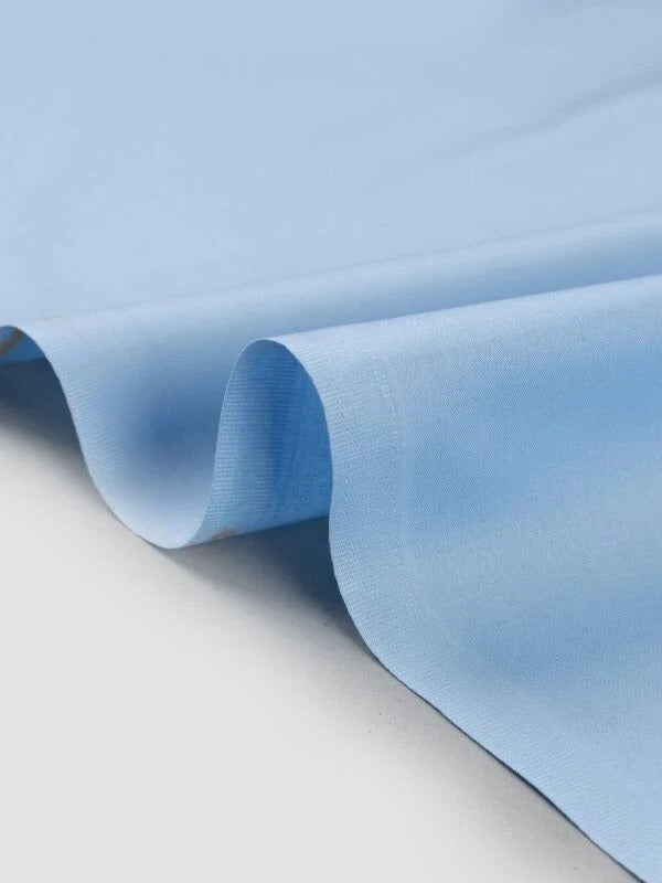 Men Premium Soft Cotton - Unstitched - Sky Blue - MSC01