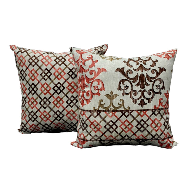 Fantacy Cotton Cushion Cover Set - 2pcs - FCC28