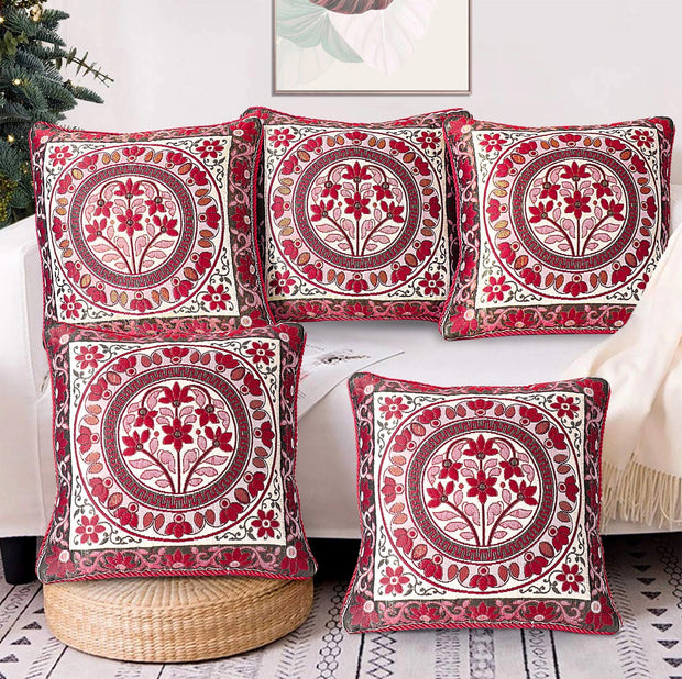 Exotic Velvet Cushion Cover Set - 5pcs - ECC41